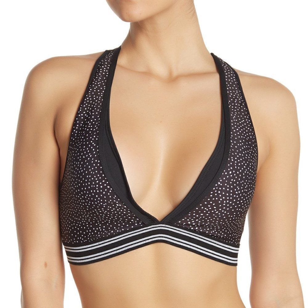 NEW Next Stardust Wide Band Bikini Top sz Small